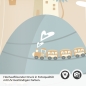 Preview: Türfolie Kinderzimmer Dampflokomotive Detailbild 2