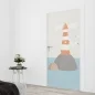 Preview: Türfolie Kinderzimmer Leuchtturm Artikelbild 2