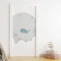 Preview: Türfolie Kinderzimmer fliegender Wal im Mondschein Artikelbild 1