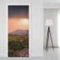 Preview: Türfolie Goldenes Bergpanorama Artikelbild 1