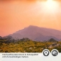 Preview: Türfolie Goldenes Bergpanorama Detailbild 2