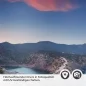 Preview: Türfolie Abendrot über der Bucht Detailbild 2