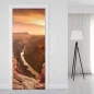 Preview: Türfolie Goldener Fluss im Canyon Artikelbild 1