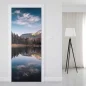 Preview: Türfolie Herbstliche Spiegelungen am See Artikelbild 1