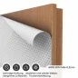 Preview: Türfolie diagonale Rechtecke AIRFLOW Folie