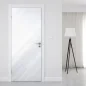 Preview: Türfolie mit dynamischen Pinselstrichen im abstrakten Design Artikelbild 1