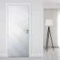 Preview: Türfolie mit goldenen Linien im modernen Design Artikelbild 1