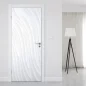 Preview: Türfolie mit eleganten Wellen in sanfter Strukturoptik Artikelbild 1
