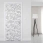 Preview: Türfolie Schwungvolle Handschrift in moderner Kalligrafie‑Optik Artikelbild 1