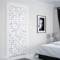 Preview: Türfolie Schwungvolle Handschrift in moderner Kalligrafie‑Optik Artikelbild 2