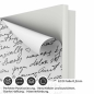 Preview: Türfolie Schwungvolle Handschrift in moderner Kalligrafie‑Optik ECO Folie