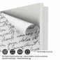 Preview: Türfolie Schwungvolle Handschrift in moderner Kalligrafie‑Optik ECO Folie