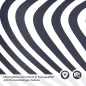 Preview: Türfolie Markante Zebra‑Streifen Detailbild 2