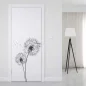 Preview: Türfolie Filigrane Pusteblumen Artikelbild 1