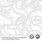 Preview: Türfolie Florale Ornamenten Detailbild 2