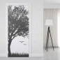 Preview: Türfolie Baum Silhouette Artikelbild 1