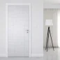 Preview: Türfolie Minimalistischer Linienraster Look Artikelbild 1