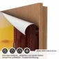Preview: Türfolie Urbane Straßenszene bei Sonnenuntergang AIRFLOW Folie
