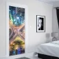 Preview: Türfolie Metropolen Neon Kreuzung Artikelbild 2