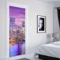 Preview: Türfolie Skyline Lichtermeer Artikelbild 2
