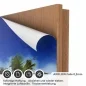 Preview: Türfolie Endloser Palmenstrand AIRFLOW Folie