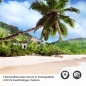 Preview: Türfolie Endloser Palmenstrand Detailbild 2
