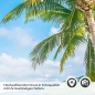 Preview: Türfolie Tropische Palmenbucht Detailbild 2
