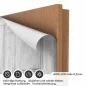 Preview: Türfolie Rustikale Landhaustür AIRFLOW Folie