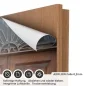 Preview: Türfolie Antike Haustür AIRFLOW Folie