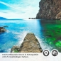 Preview: Türfolie steiniger Steg in das Meer Detailbild 2