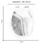 Preview: Aufkleber Marmoroptik Variante 30 x 36 cm