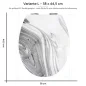 Preview: Aufkleber Marmoroptik Variante 38 x 44 cm
