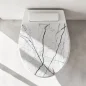 Preview: Wc-Deckel Aufkleber origineller Marmoroptik Artikelbild 1