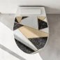 Preview: Wc-Deckel Aufkleber Marmor Mosaik Artikelbild 1
