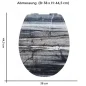 Preview: Wc-Deckel Aufkleber Marmoroptik Variante 38 x 44 cm