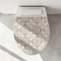Preview: Wc-Deckel Aufkleber Klassische Patchwork Artikelbild 3