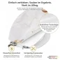 Preview: Wc-Deckel Aufkleber Shell & Starfish Detailbild 1