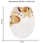 Preview: Wc-Deckel Aufkleber Marina Variante 38 x 44 cm