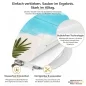 Preview: WC-Deckel Aufkleber karibisches Flair Detailbild 1