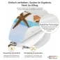 Preview: WC-Deckel Aufkleber Meeresbrise Detailbild 1