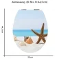 Preview: WC-Deckel Aufkleber Meeresbrise Variante 38 x 44 cm
