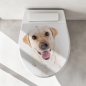 Preview: WC-Deckel Aufkleber Labrador Artikelbild 1