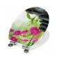 Preview: Wc-Deckel Aufkleber Zen Bambus & Orchideen Artikelbild 2
