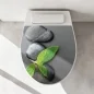 Preview: Wc-Deckel Aufkleber Spa & Stones Artikelbild 1
