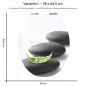 Preview: Wc-Deckel Aufkleber Spa Natursteine Variante 38 x 44 cm