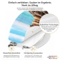 Preview: Wc-Deckel Aufkleber Zen Balance Detailbild 1