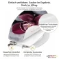 Preview: Wc-Deckel Aufkleber Orchidee Detailbild 1