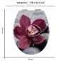 Preview: Wc-Deckel Aufkleber Orchidee Variante 38 x 44 cm