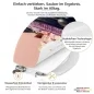 Preview: Wc-Deckel Aufkleber pink Orchidee Detailbild 1