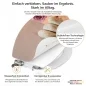 Preview: Wc-Deckel Aufkleber Candle Zen Stones Detailbild 1